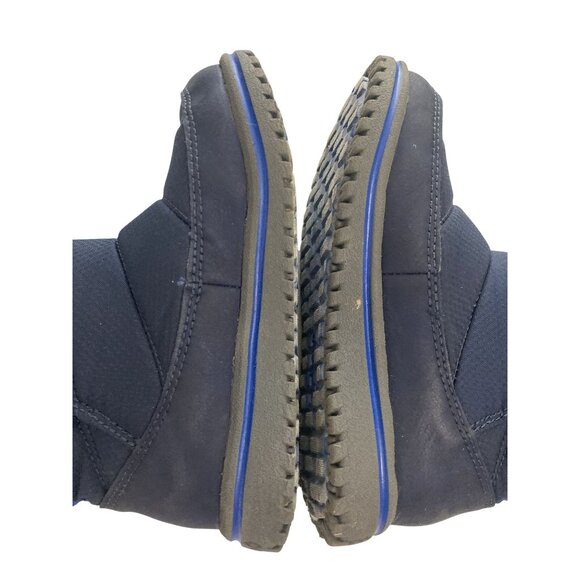 L.L.Bean Kids Size 11 Navy Faux Fur Lining Primaloft Insulation Winter Boots - Picture 5 of 7